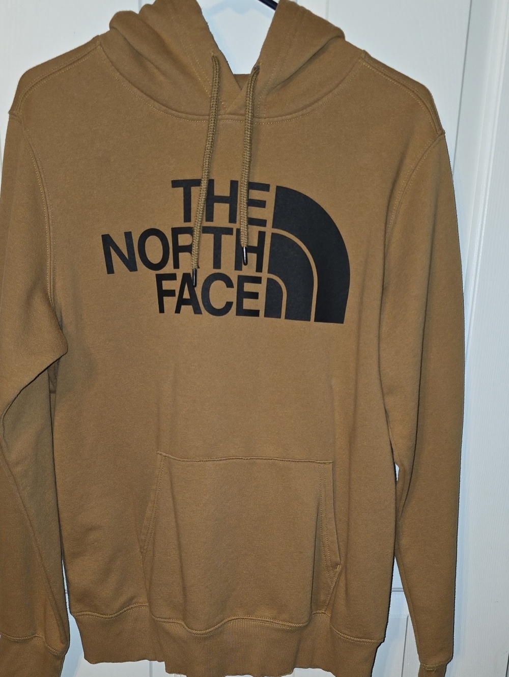 The North Face Men's Caramel/Brown Logo Pullover Hoodie